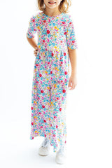 Fluttering Flowers Wide Leg Jumpsuit-Mila & Rose ®