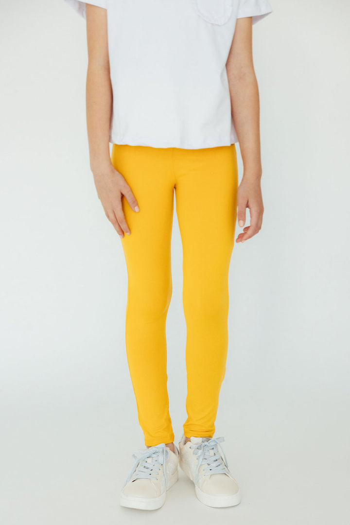 (S) Mustard Leggings-Mila & Rose ®