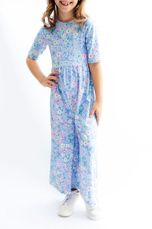 (S) Petal Party Wide Leg Jumpsuit-Mila & Rose ®
