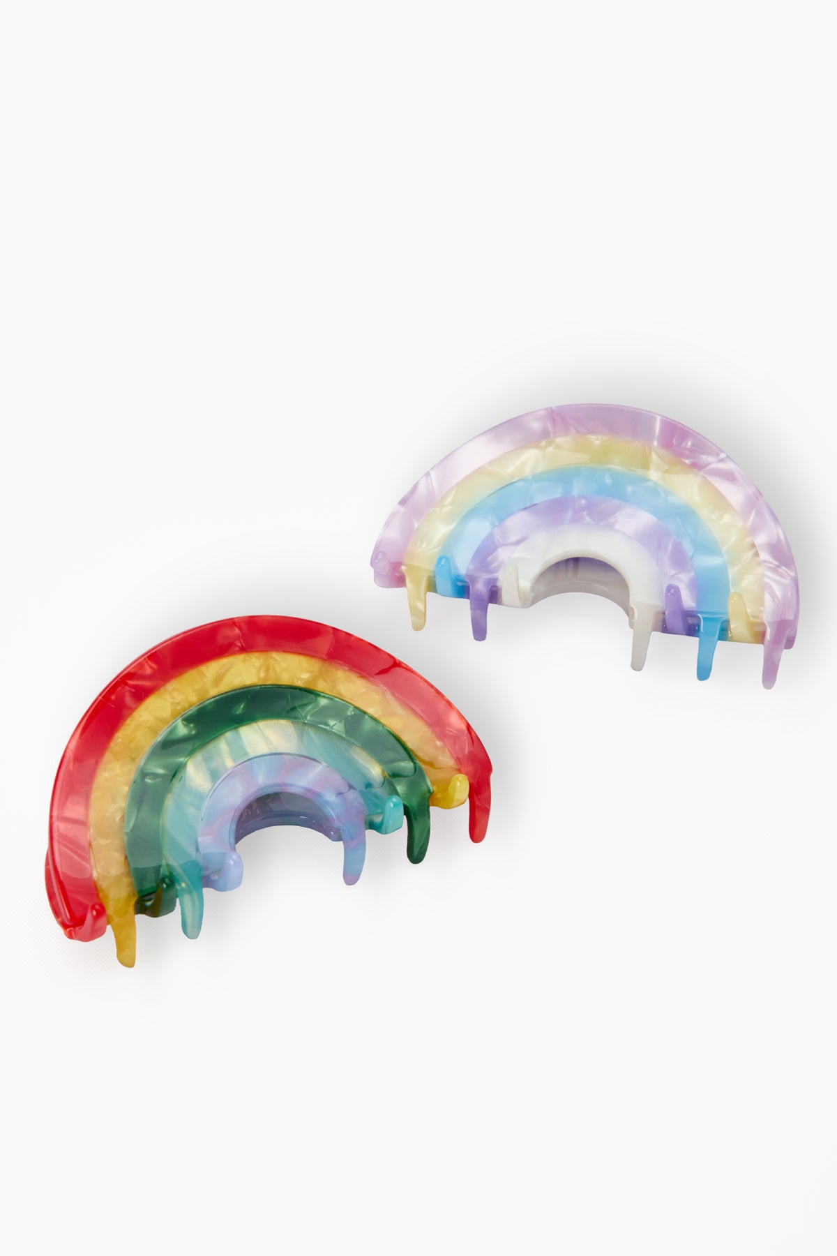 (S) Rainbow Claw Clip-Mila & Rose ®
