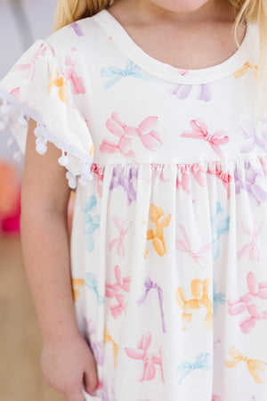 SALE Balloon Animals Pom Pom Dress-Mila & Rose ®