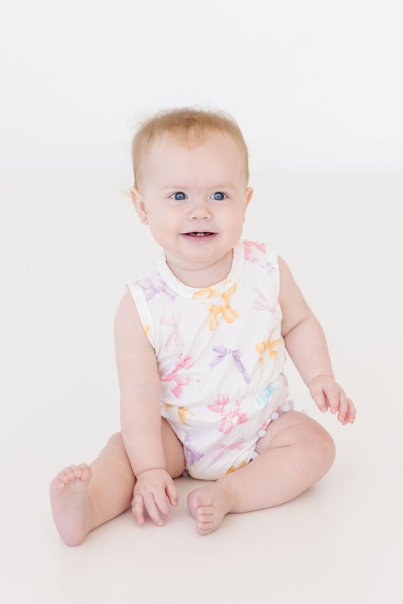 SALE Balloon Animals Pom Pom Romper-Mila & Rose ®