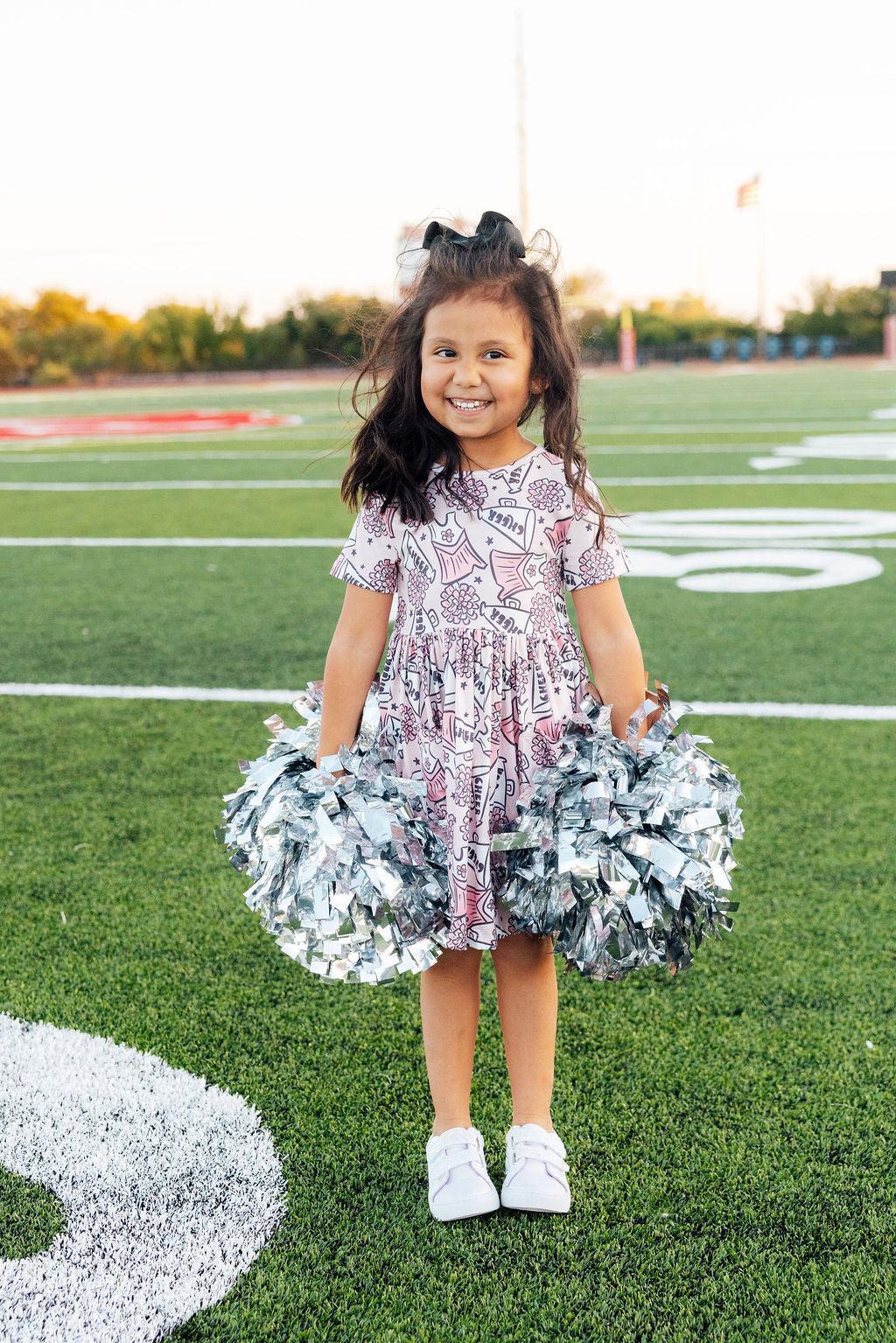 SALE Cheer S/S Pocket Twirl Dress-Mila & Rose ®