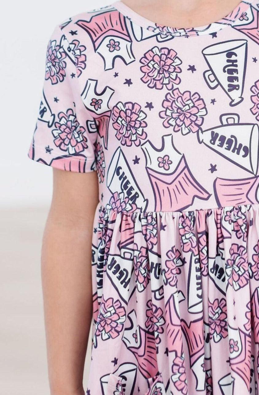 SALE Cheer S/S Pocket Twirl Dress-Mila & Rose ®