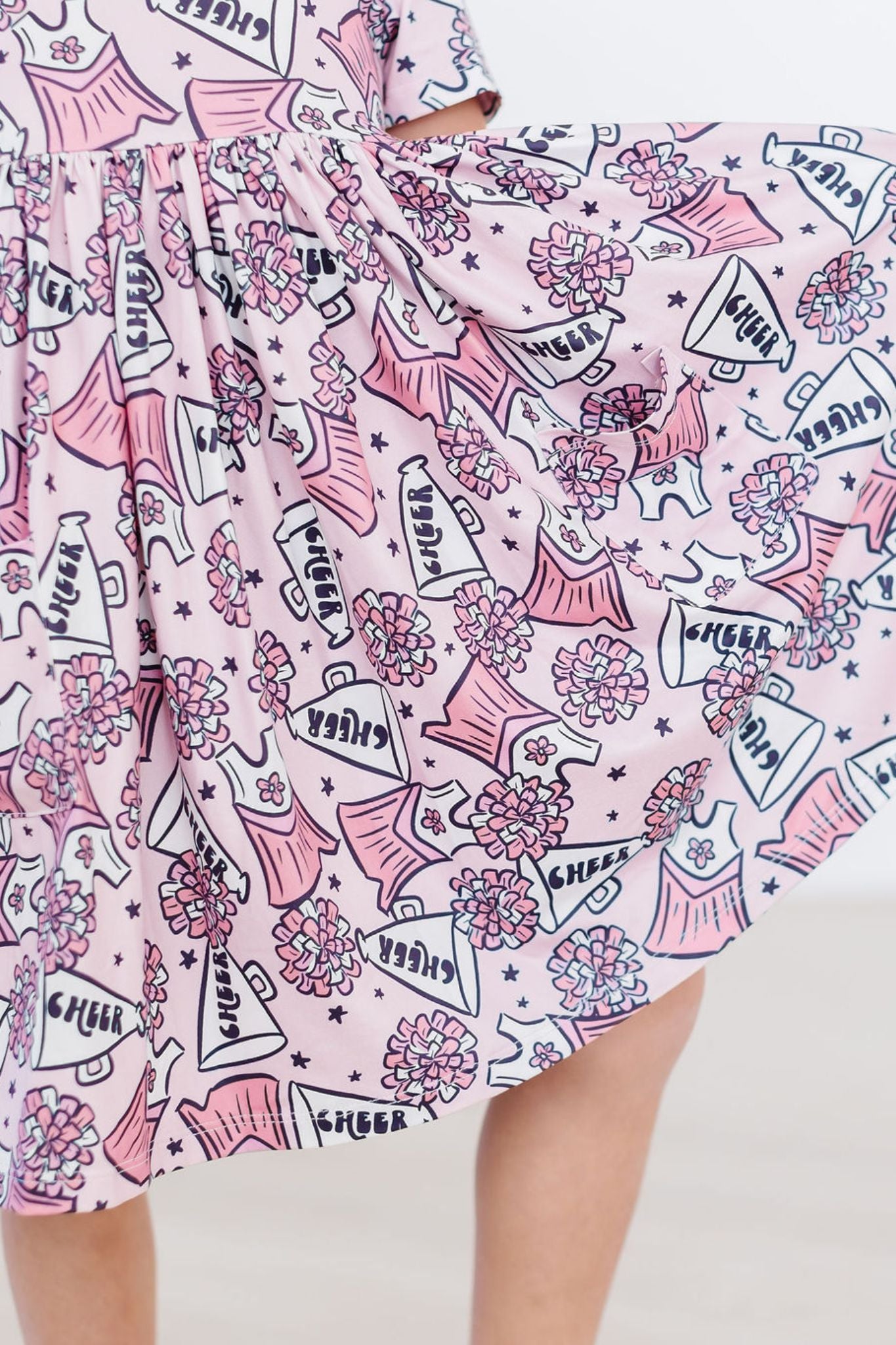 SALE Cheer S/S Pocket Twirl Dress-Mila & Rose ®