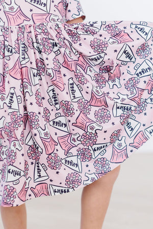 SALE Cheer S/S Pocket Twirl Dress-Mila & Rose ®