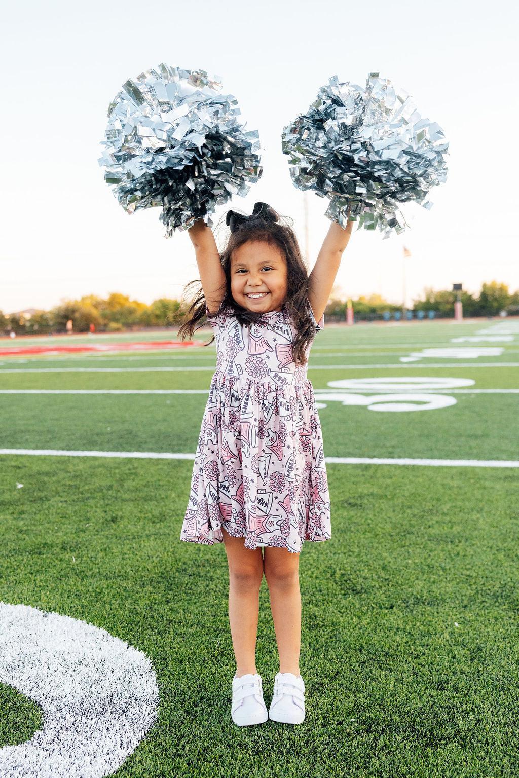 SALE Cheer S/S Pocket Twirl Dress-Mila & Rose ®