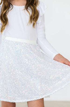 SALE Disco Sequin Twirl Skort-Mila & Rose ®