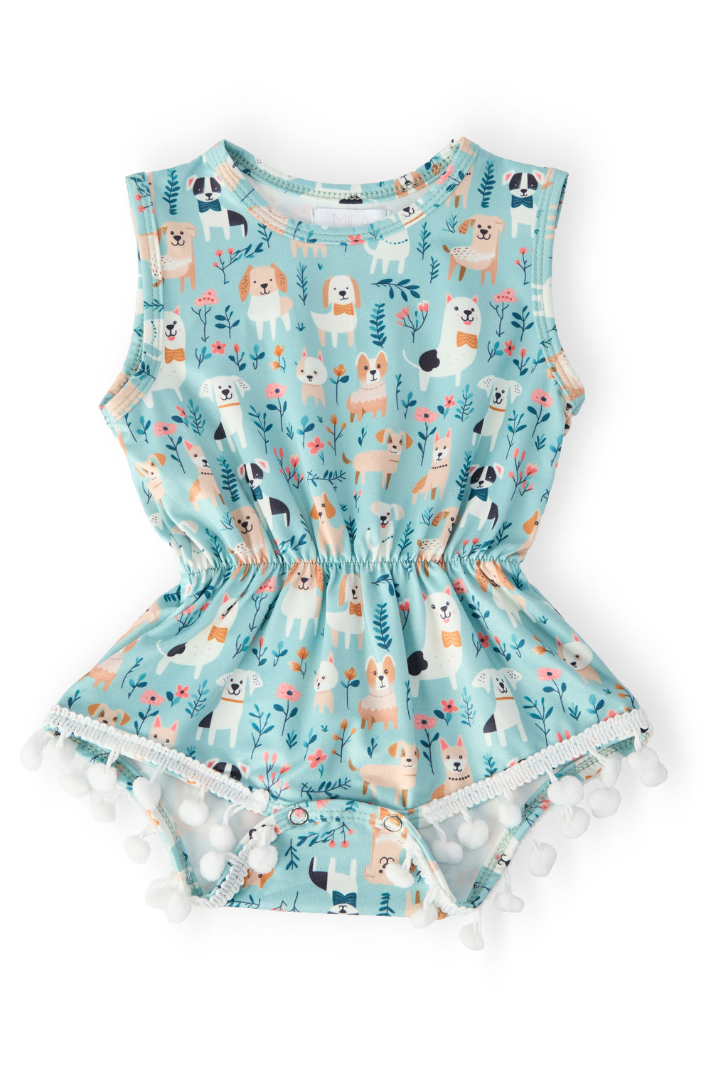 Furry Friends Pom Pom Romper-Mila & Rose ®