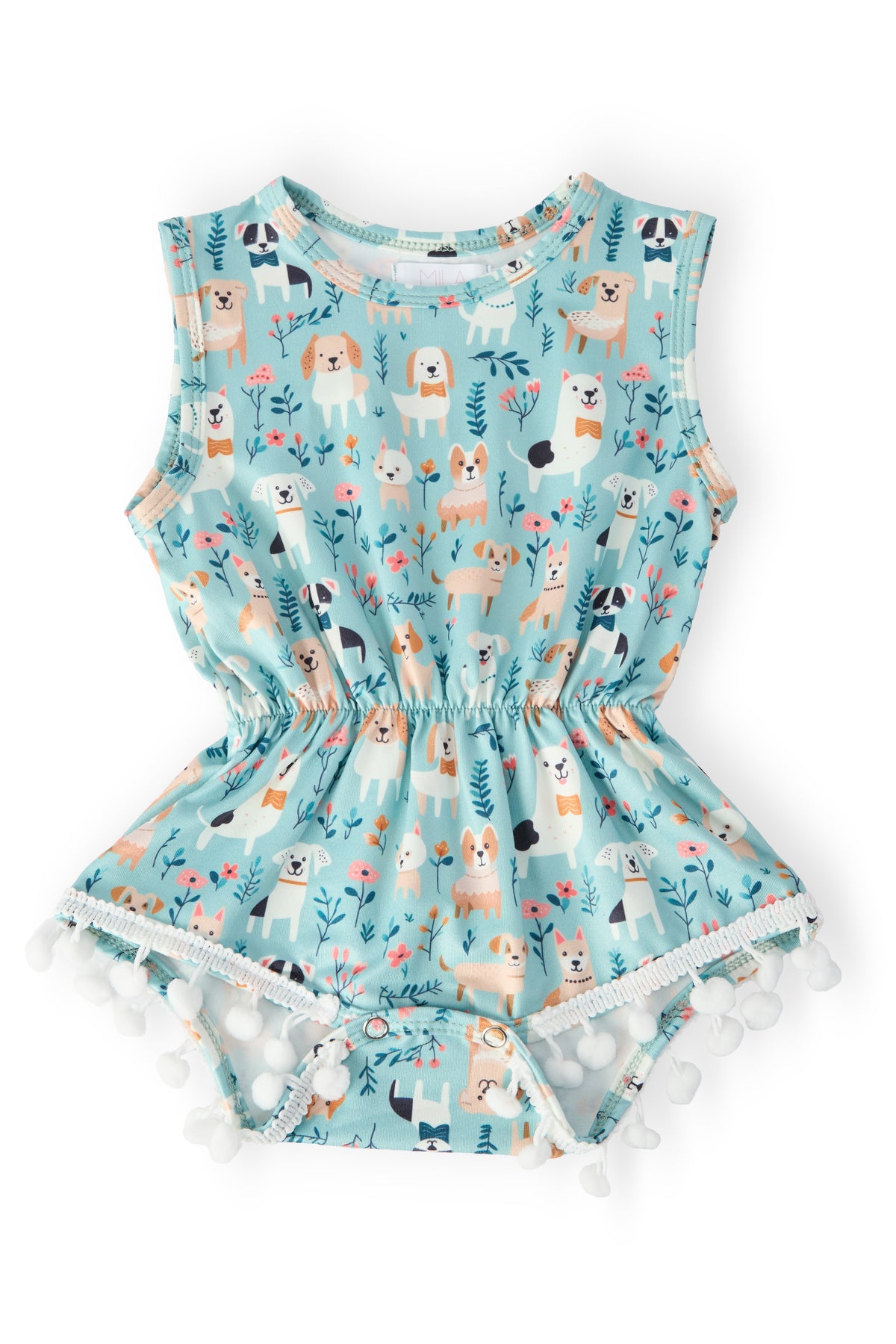 Furry Friends Pom Pom Romper-Mila & Rose ®