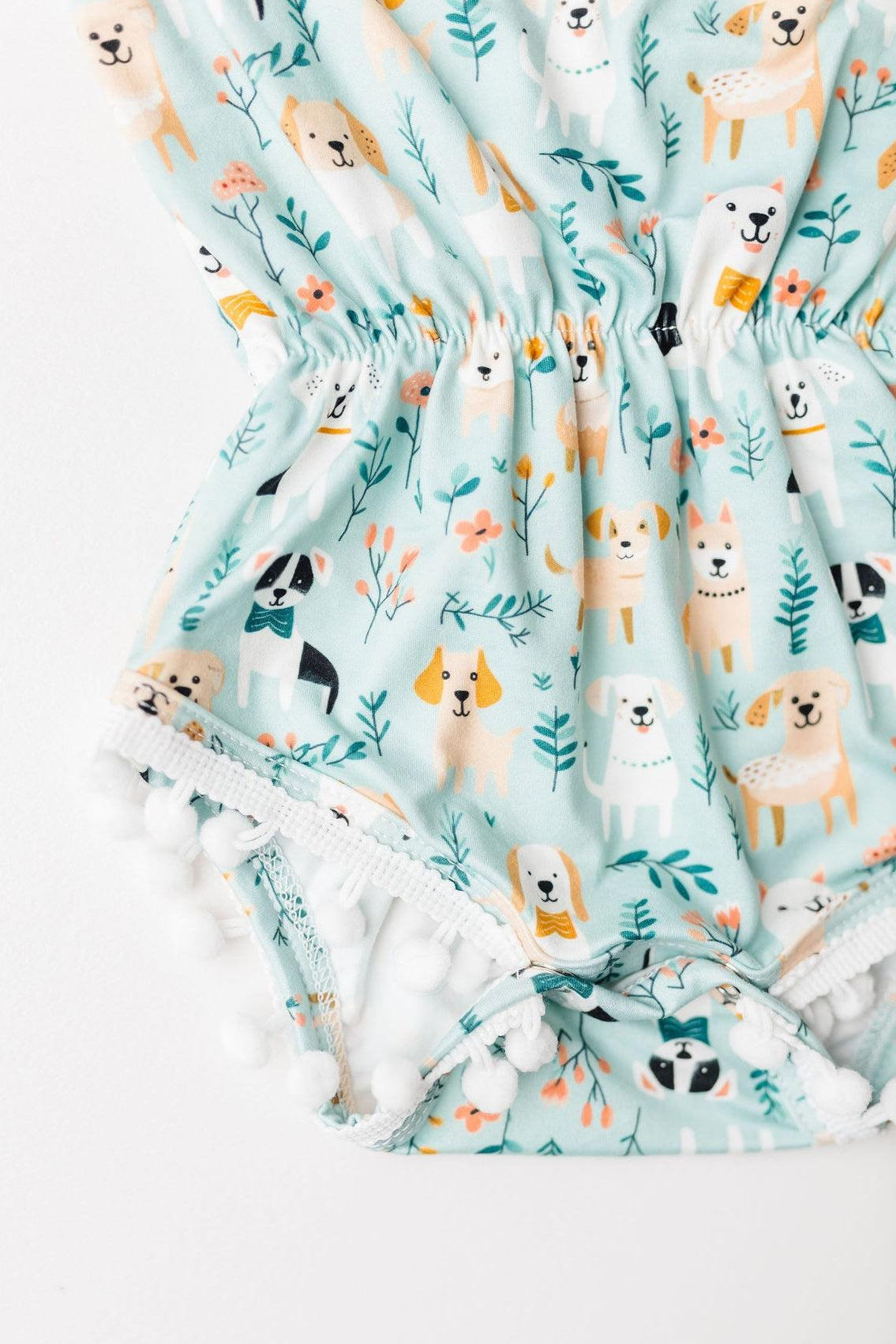 SALE Furry Friends Pom Pom Romper-Mila & Rose ®