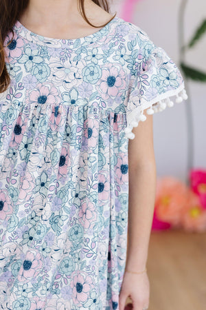SALE Garden Grace Pom Pom Dress-Mila & Rose ®