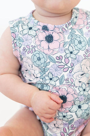 SALE Garden Grace Pom Pom Romper-Mila & Rose ®