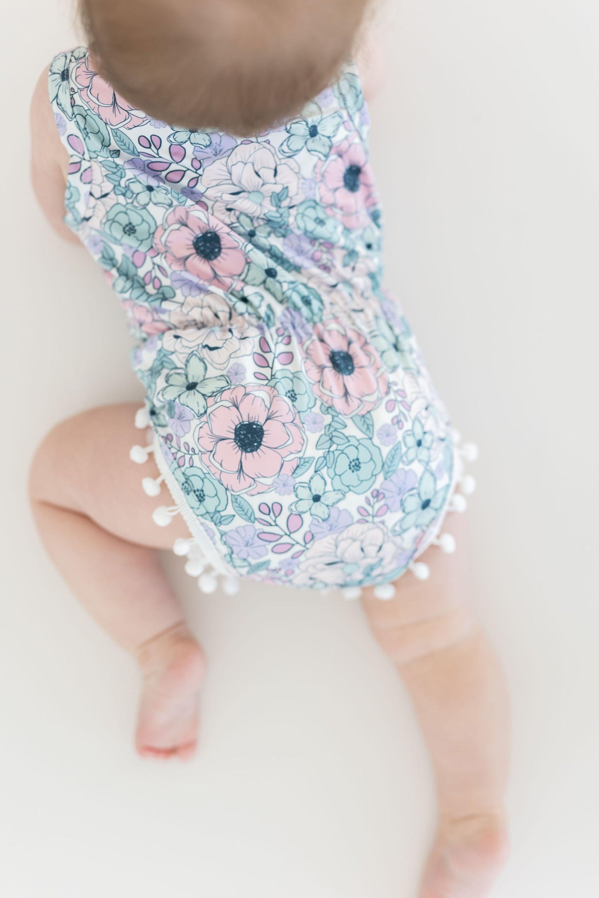 SALE Garden Grace Pom Pom Romper-Mila & Rose ®