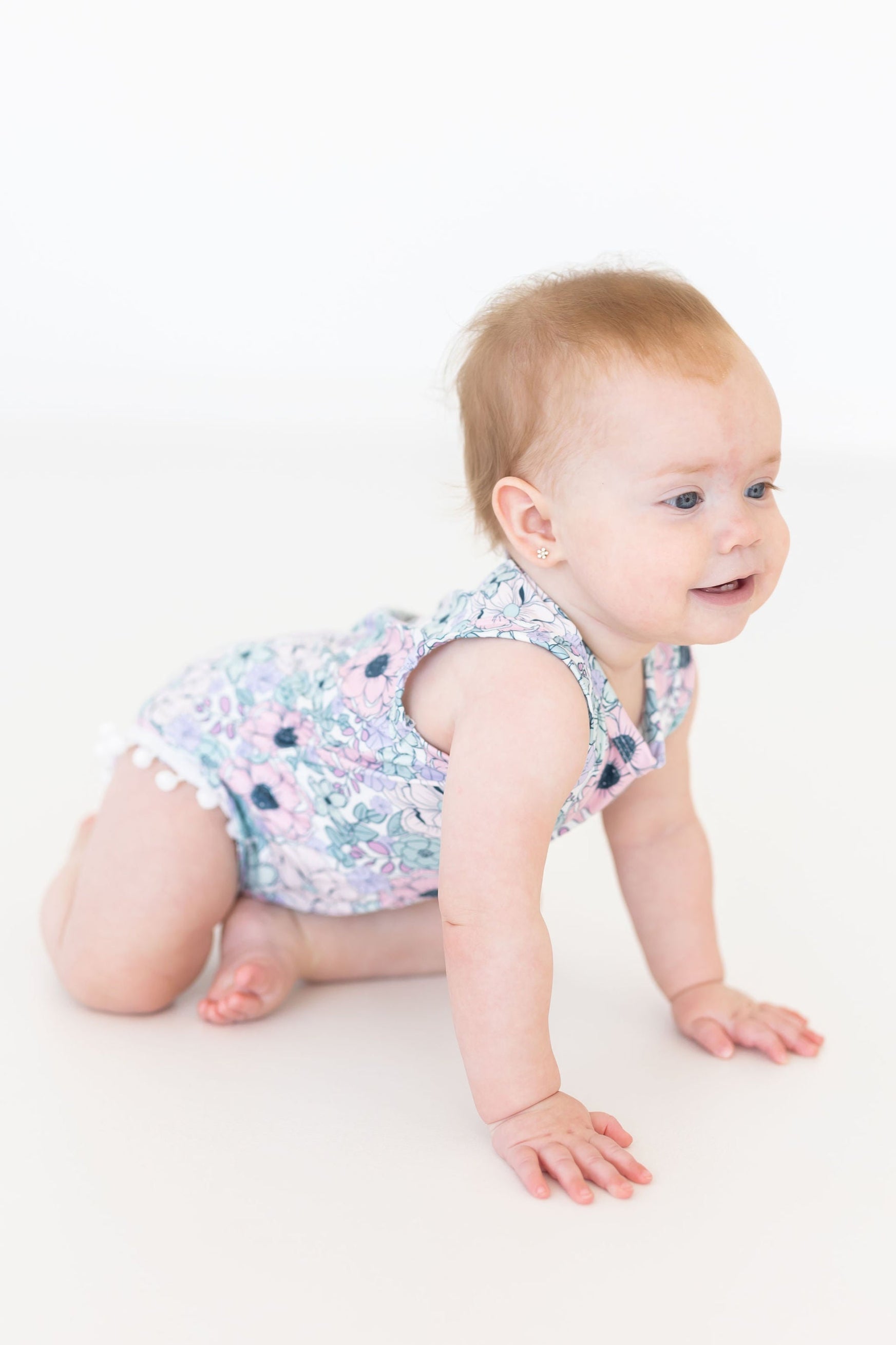 SALE Garden Grace Pom Pom Romper-Mila & Rose ®