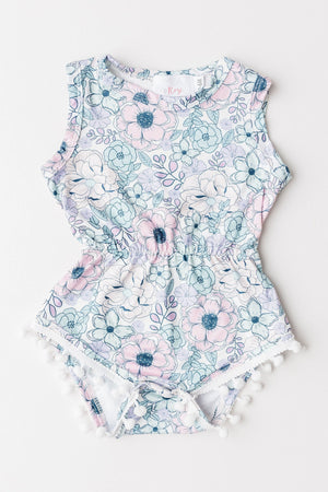 SALE Garden Grace Pom Pom Romper-Mila & Rose ®