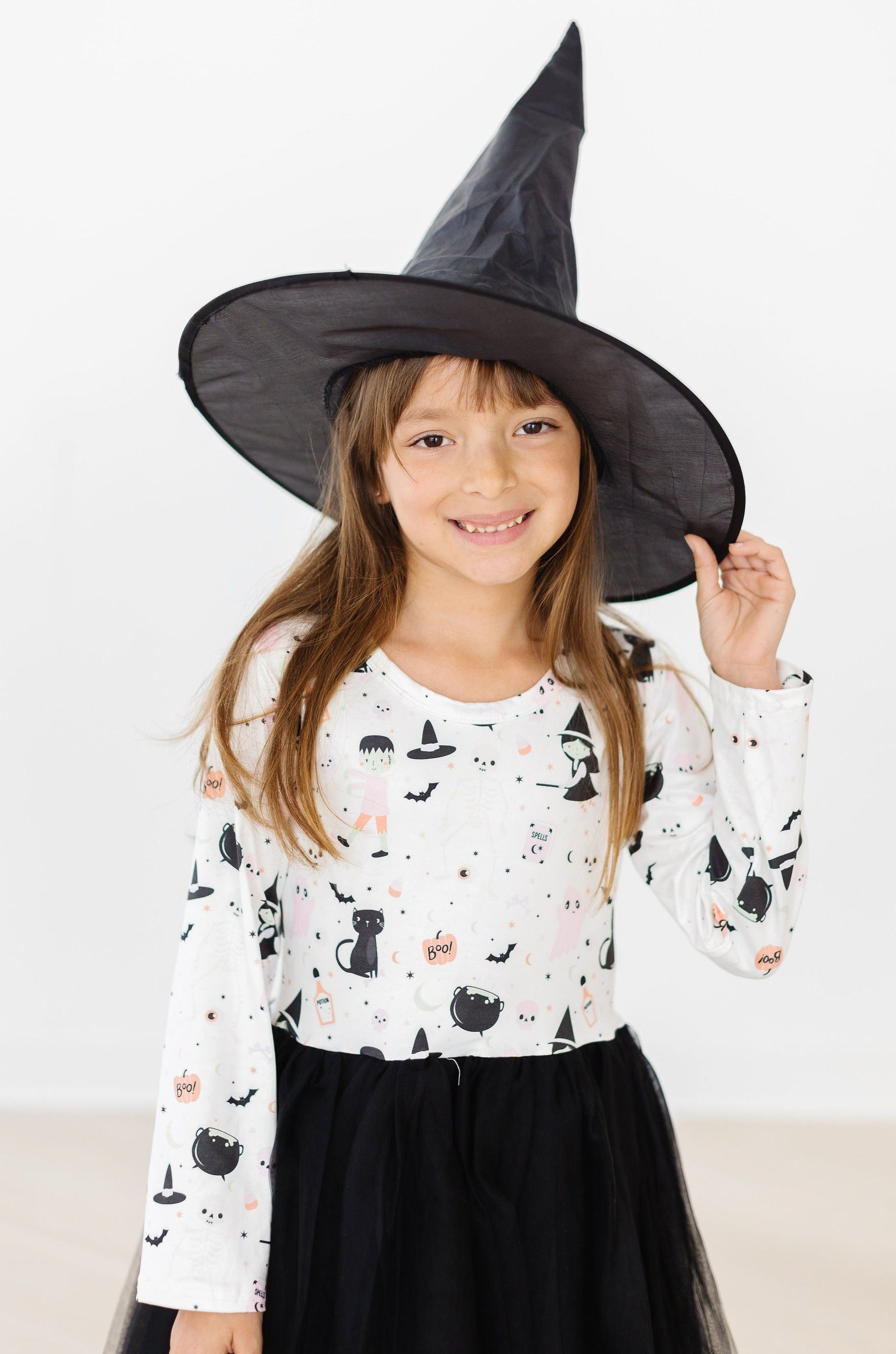 SALE Ghouls Rule L/S Tutu Dress-Mila & Rose ®