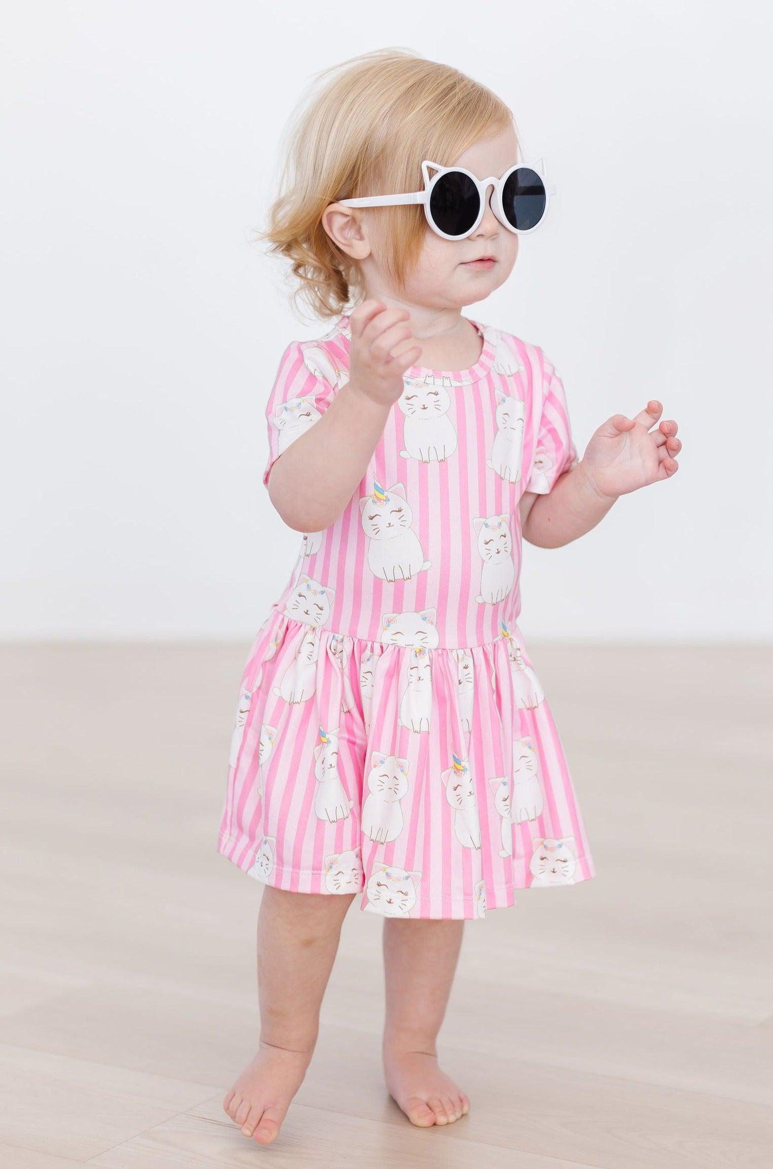 SALE Kittycorn S/S Twirl Bodysuit-Mila & Rose ®