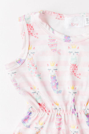 SALE Purr-maid Pom Pom Romper-Mila & Rose ®