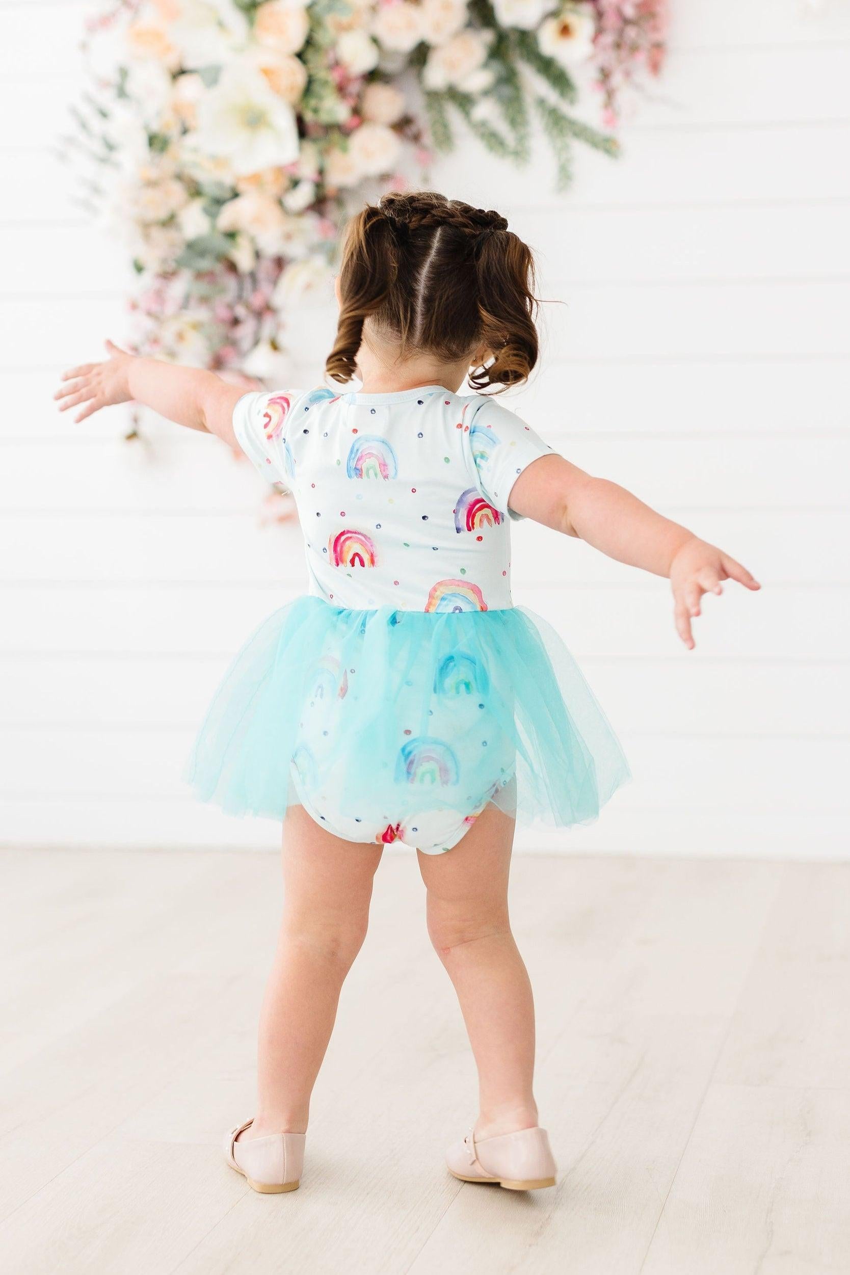 SALE Rainbow Grooves Tutu Bodysuit-Mila & Rose ®