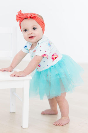 SALE Rainbow Grooves Tutu Bodysuit-Mila & Rose ®