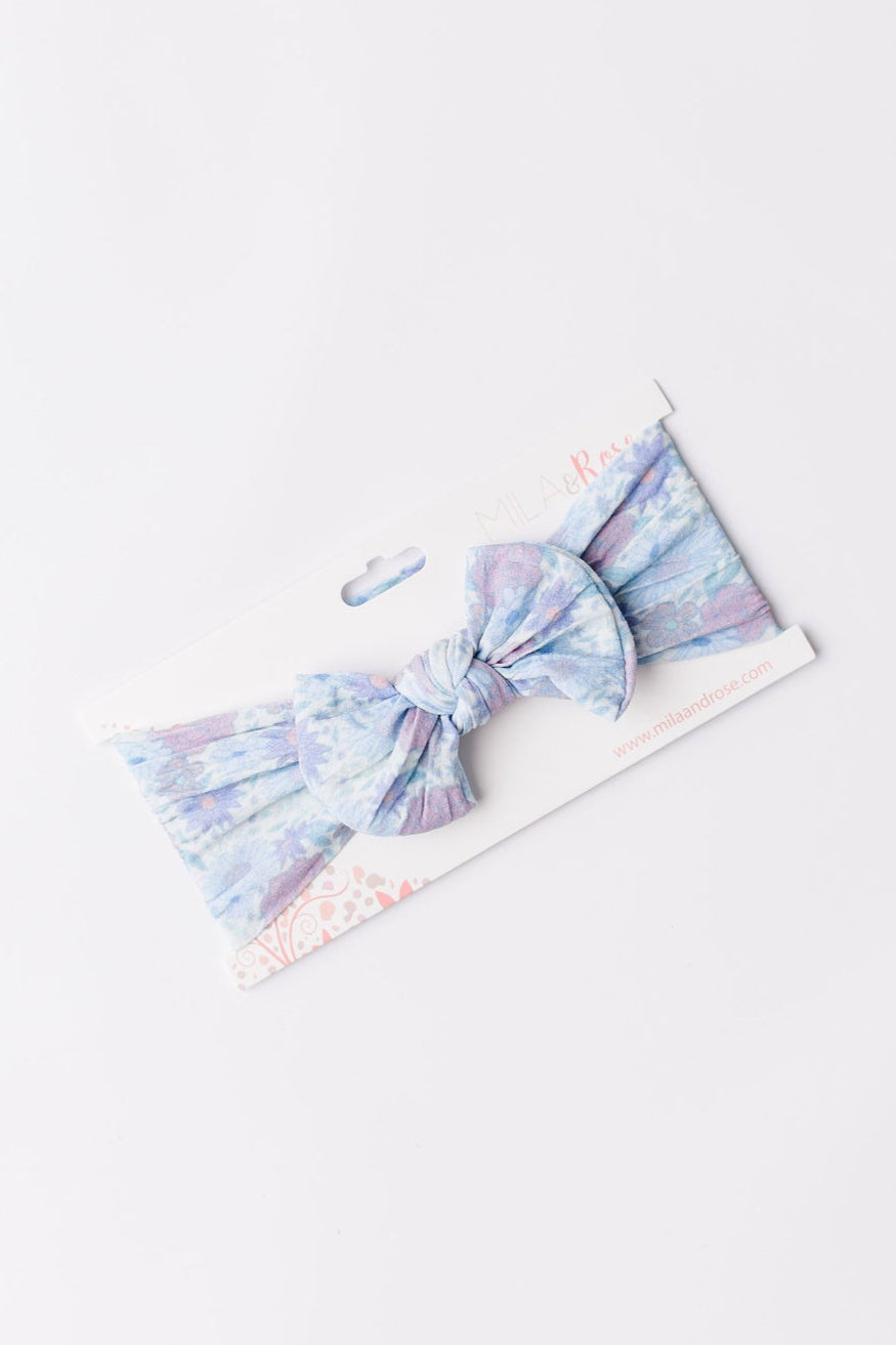 SALE Sweet Springtime Nylon Bow Headwrap-Mila & Rose ®
