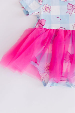 SALE Take Me Out to the Bow Game Tutu Bodysuit-Mila & Rose ®