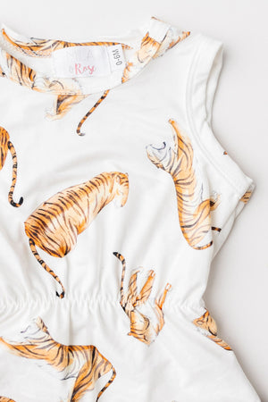 SALE Tiger Queen Pom Pom Romper-Mila & Rose ®