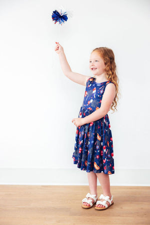 SALE You Look Like the 4th of July Tank Twirl Dress-Mila & Rose ®