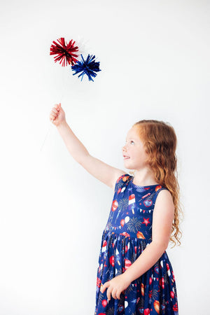 SALE You Look Like the 4th of July Tank Twirl Dress-Mila & Rose ®