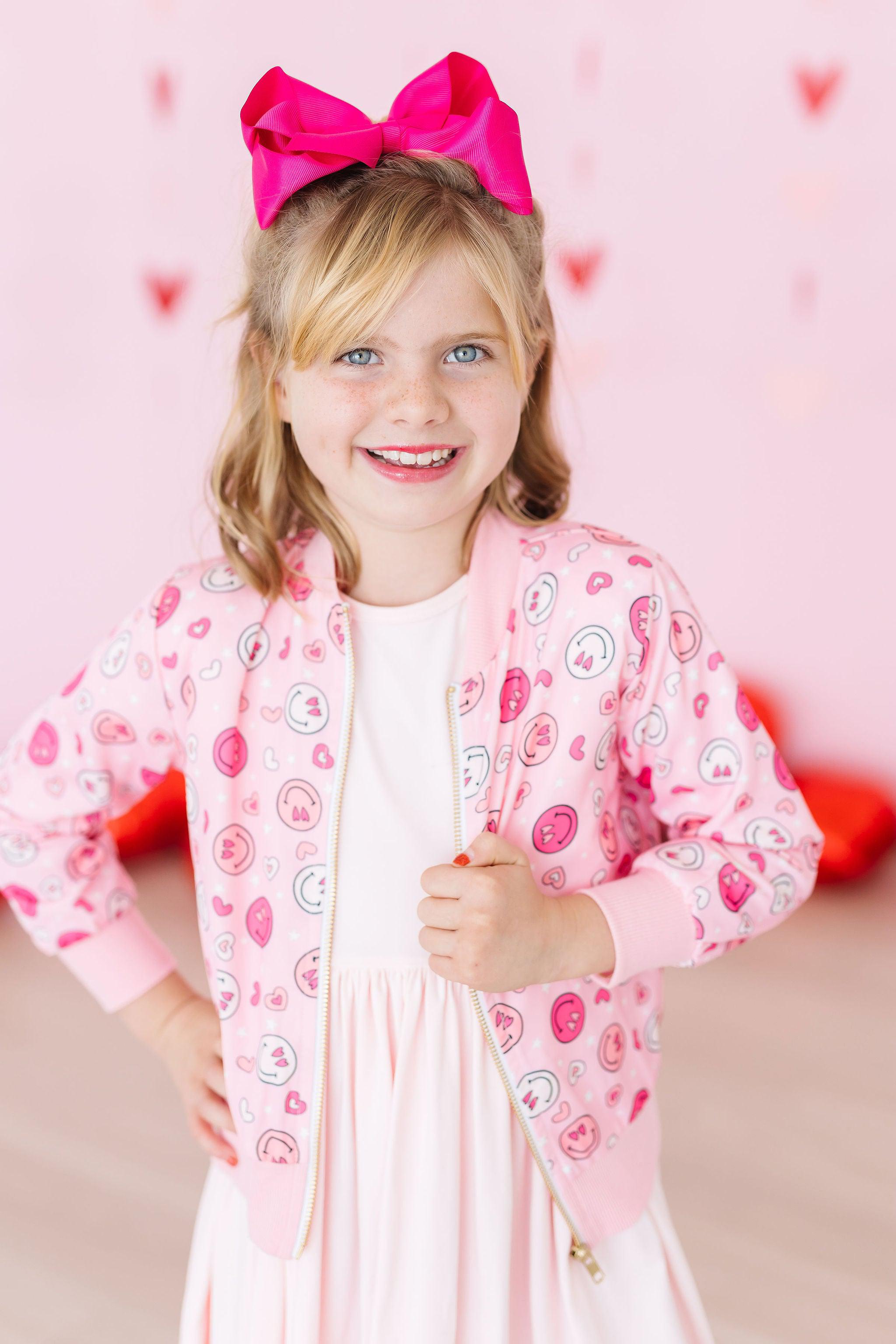 SALE You Make Me Happy Satin Jacket-Mila & Rose ®
