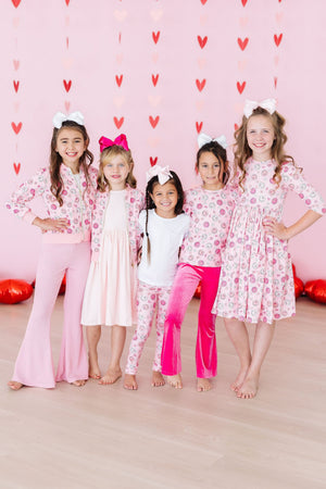 SALE You Make Me Happy Satin Jacket-Mila & Rose ®
