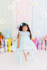 Sage Shimmer Tutu Dress-Mila & Rose ®