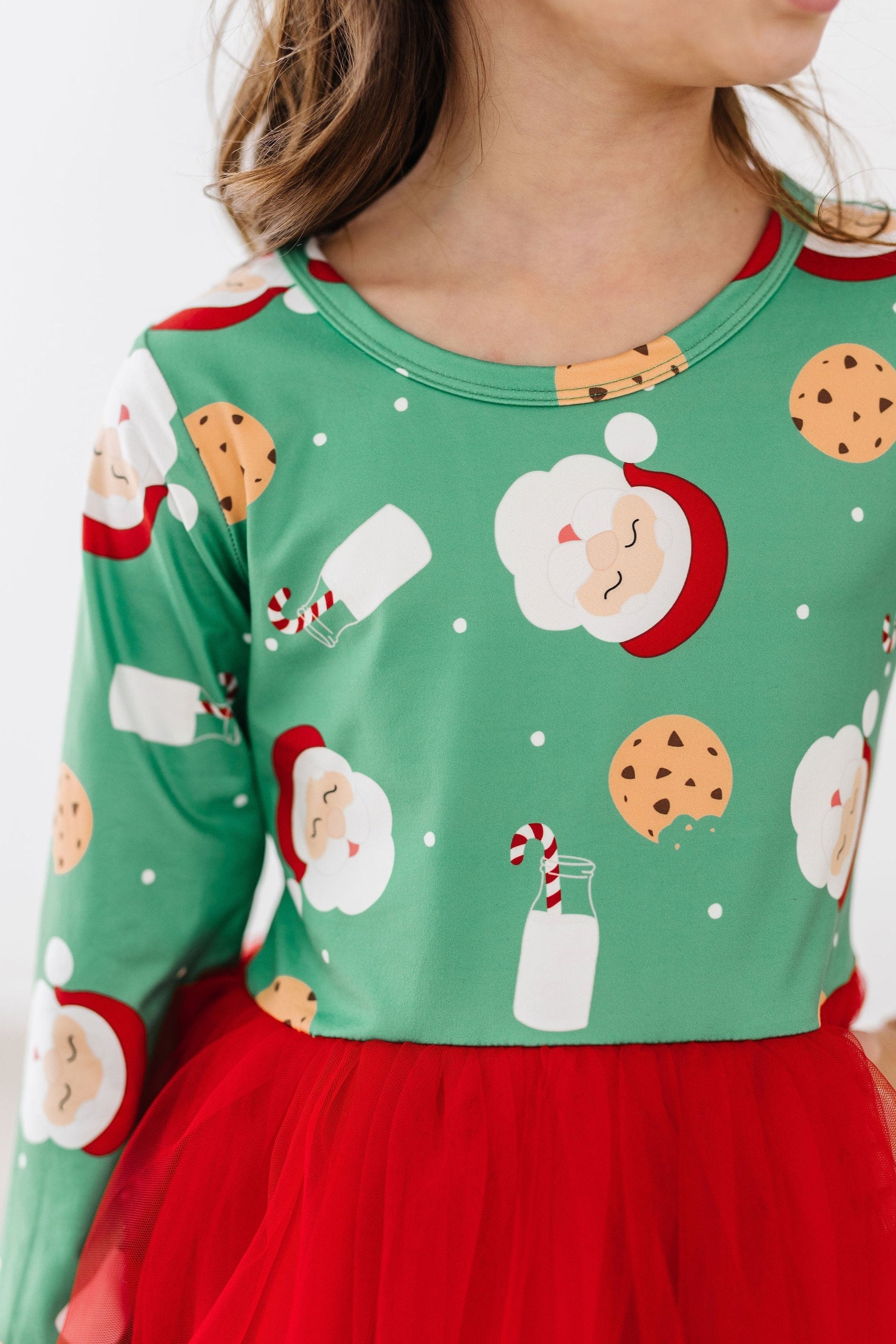 Girls' Santa's Treats Tutu Dress Size: 4T Toddler By Mila & Rose Girls' Santa's Treats Tutu Dress Size: 4T Toddler By Mila & Rose
