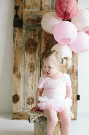 Pink Ombre Ruffle Tutu Bloomer-Mila & Rose ®