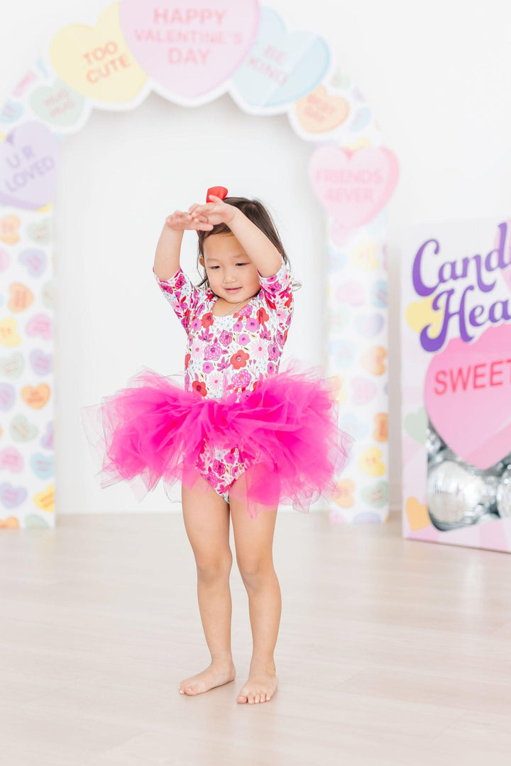 SALE Secret Garden 3/4 Sleeve Tutu Leotard-Mila & Rose ®