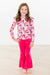 Secret Garden L/S Ruffle Tee-Mila & Rose ®
