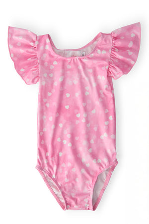Shine Bright S/S Flutter Sleeve Leotard-Mila & Rose ®