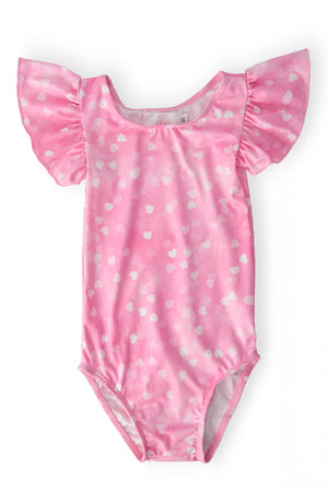 Shine Bright S/S Flutter Sleeve Leotard-Mila & Rose ®