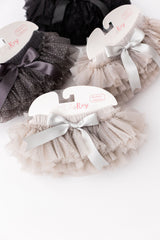 SALE Silver Glitter Ruffle Tutu Bloomer-Mila & Rose ®
