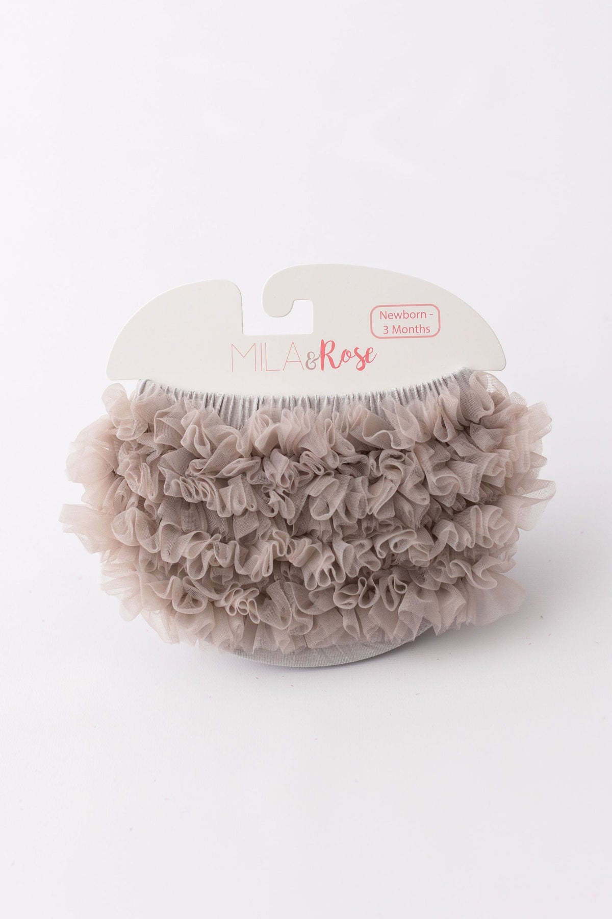 SALE Silver Ruffle Bum Bloomer-Mila & Rose ®