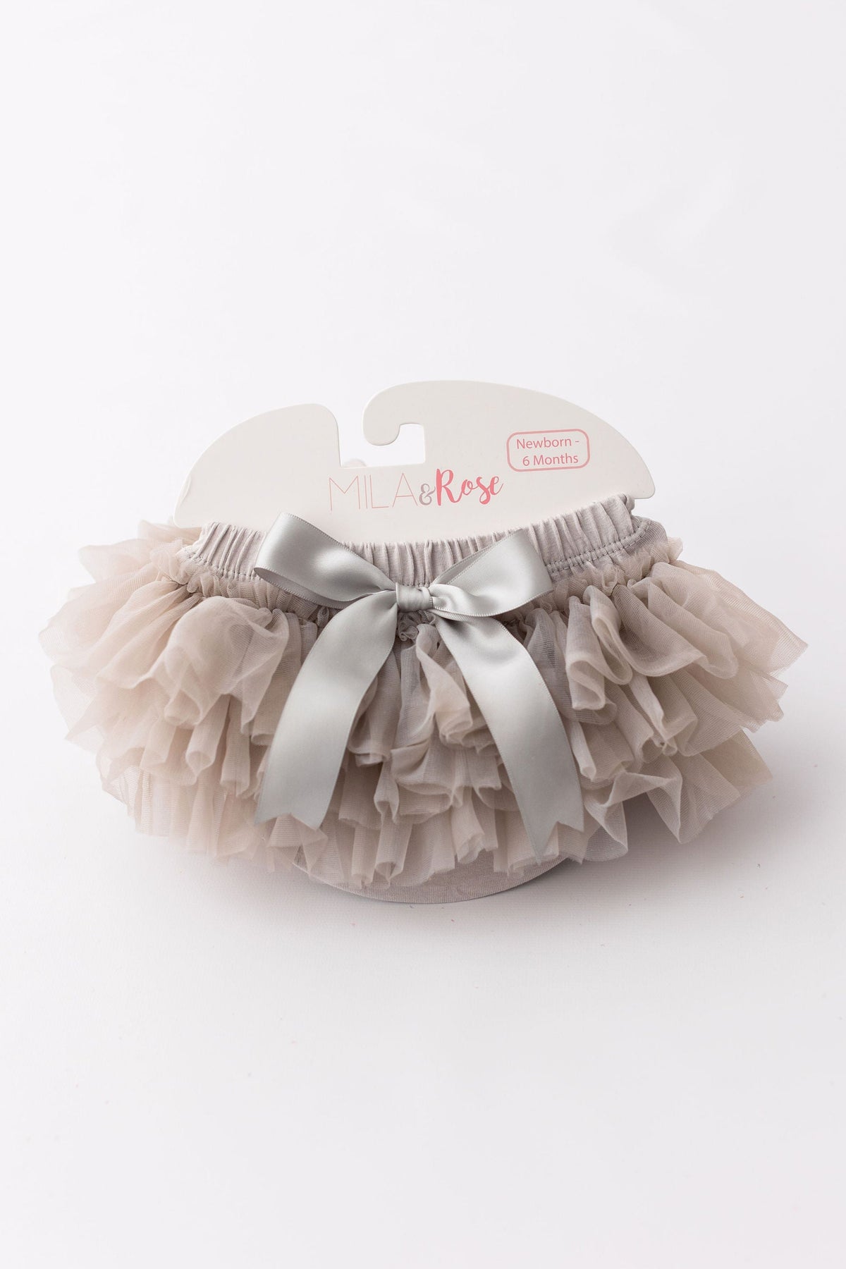 SALE Silver Ruffle Tutu Bloomer-Mila & Rose ®