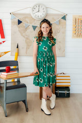 Southlake Carroll Dragons Flutter Twirl Dress-Mila & Rose ®