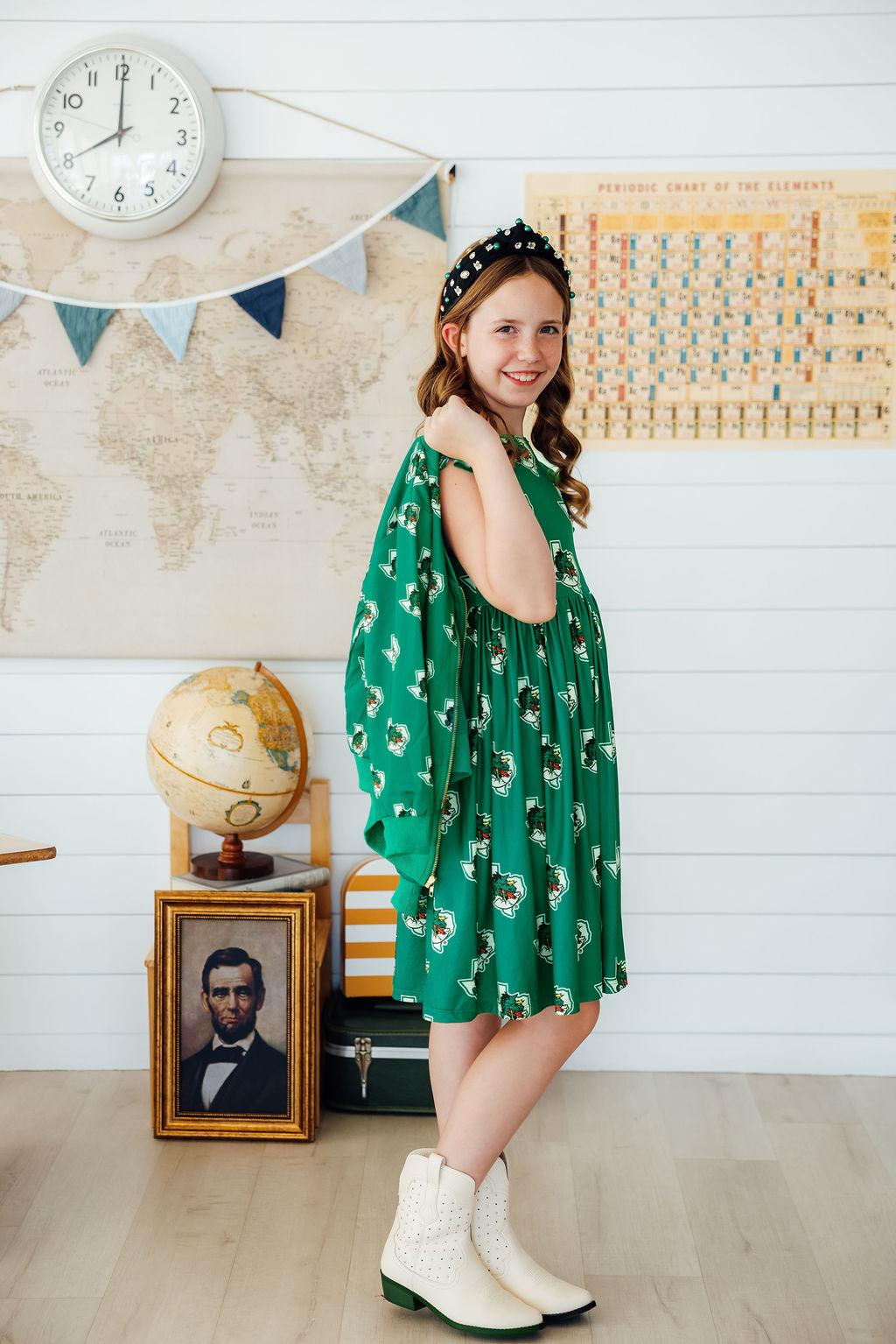 Southlake Carroll Dragons Flutter Twirl Dress-Mila & Rose ®