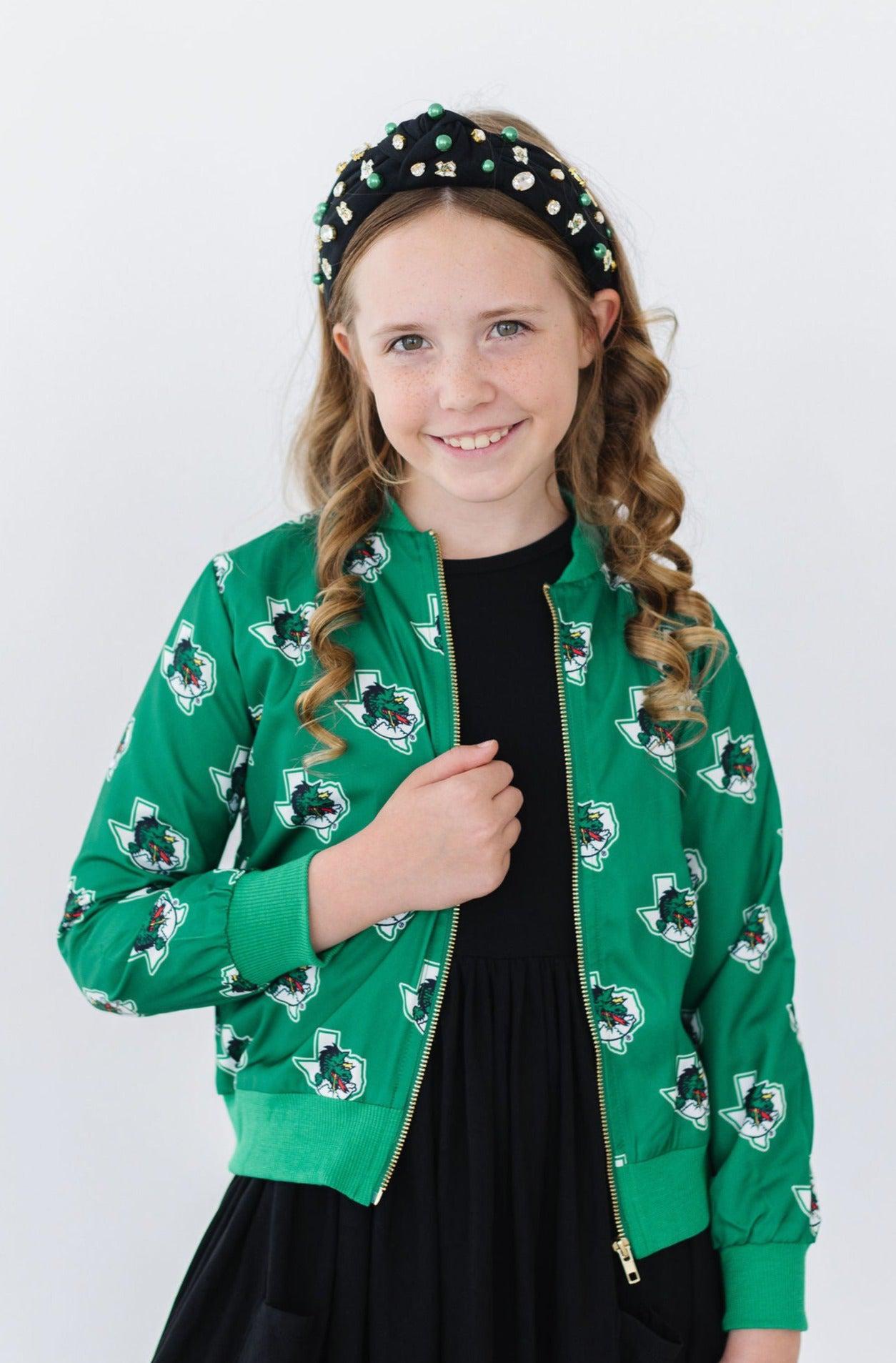 Southlake Carroll Dragons Satin Jacket | Mila & Rose