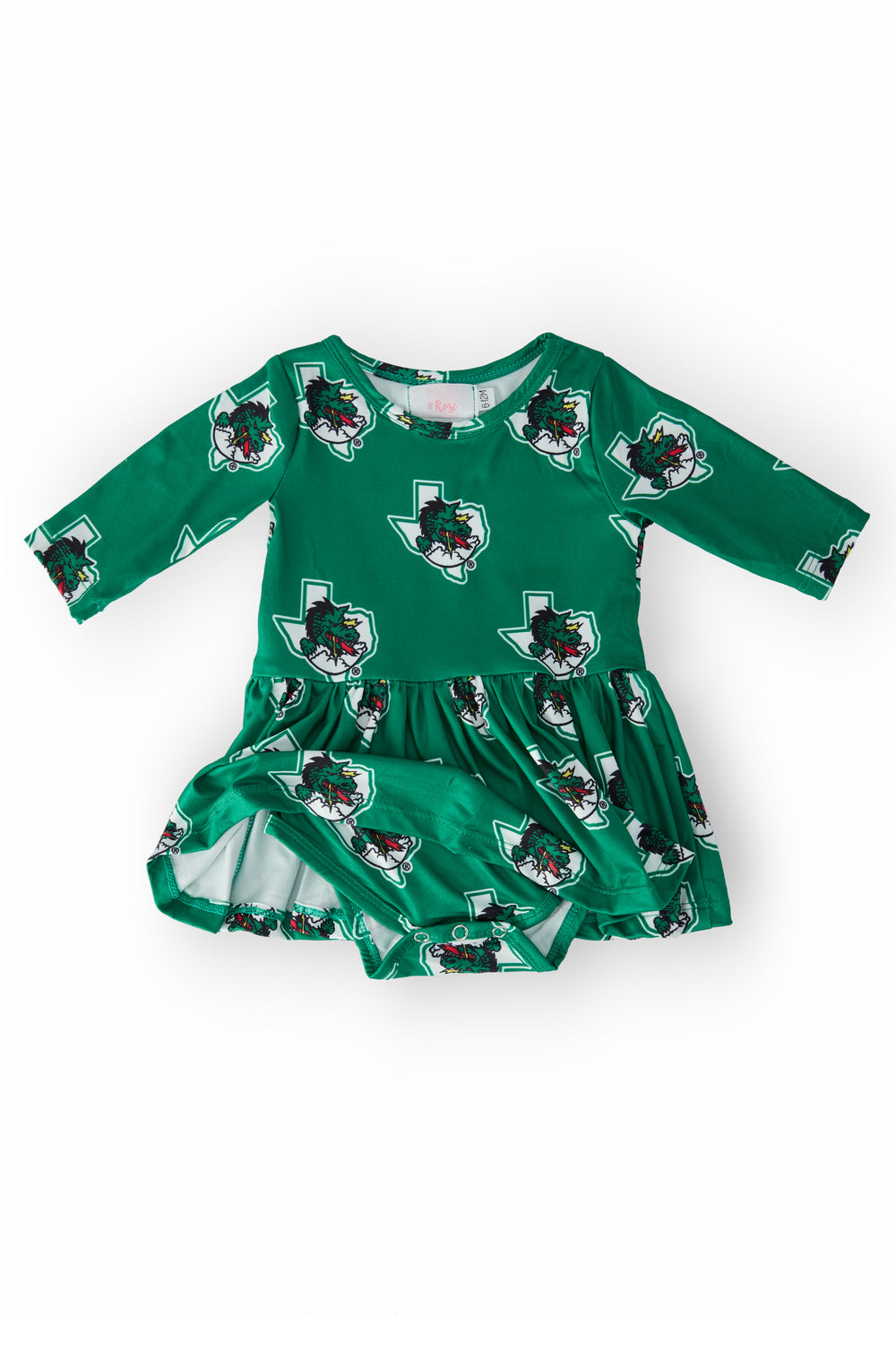 SALE Southlake Carroll Dragons 3/4 Sleeve Twirl Bodysuit-Mila & Rose ®
