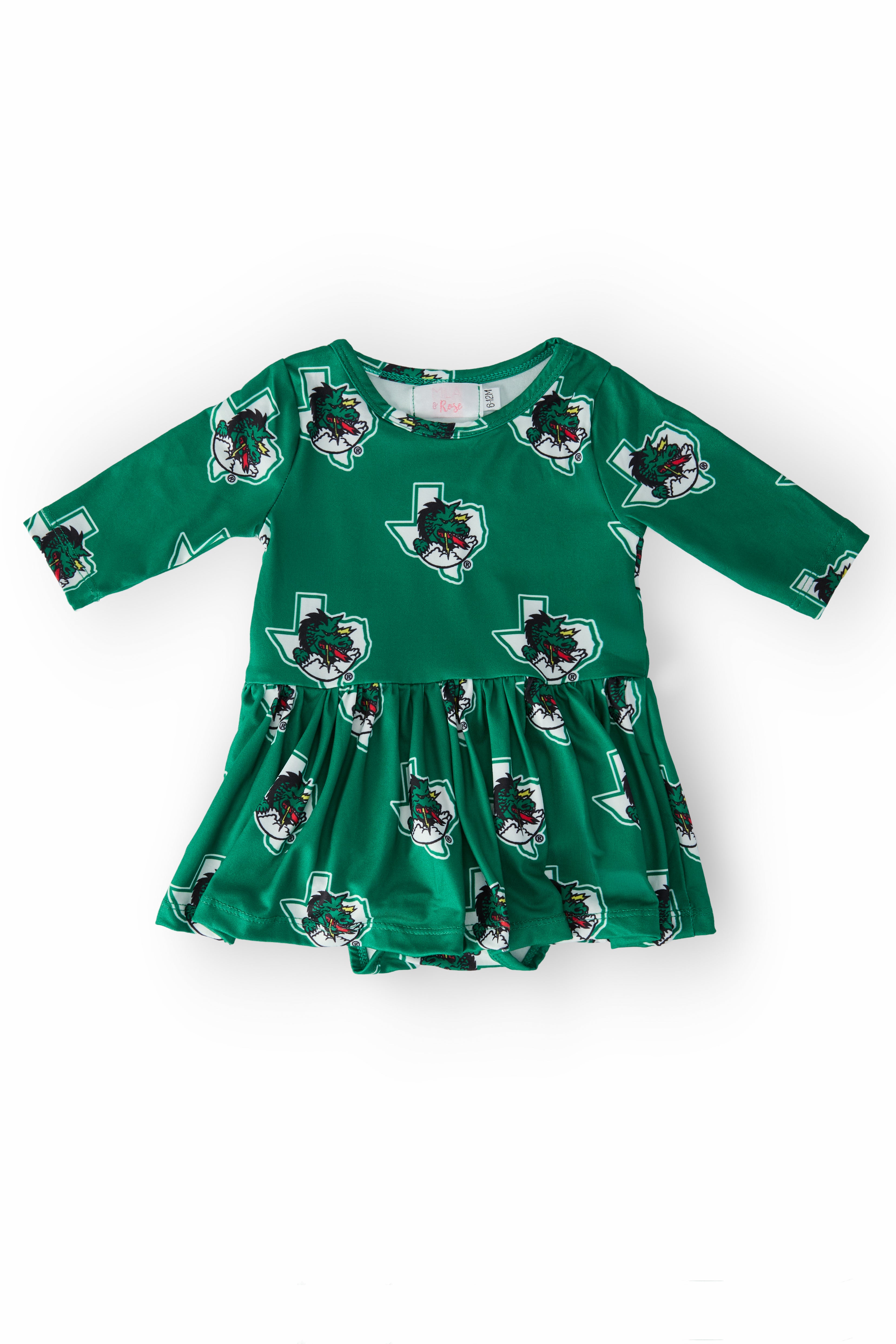 Southlake Carroll Dragons Twirl Bodysuit-Mila & Rose ®