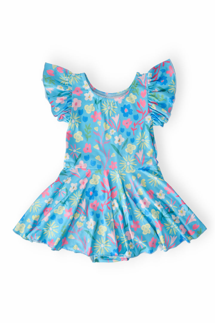 Springtime Splendor S/S Twirl Leotard-Mila & Rose ®