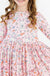 Springtime Bunnies 3/4 Sleeve Pocket Twirl Dress-Mila & Rose ®