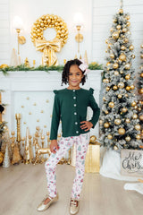 Spruce Ruffle Cardigan-Mila & Rose ®